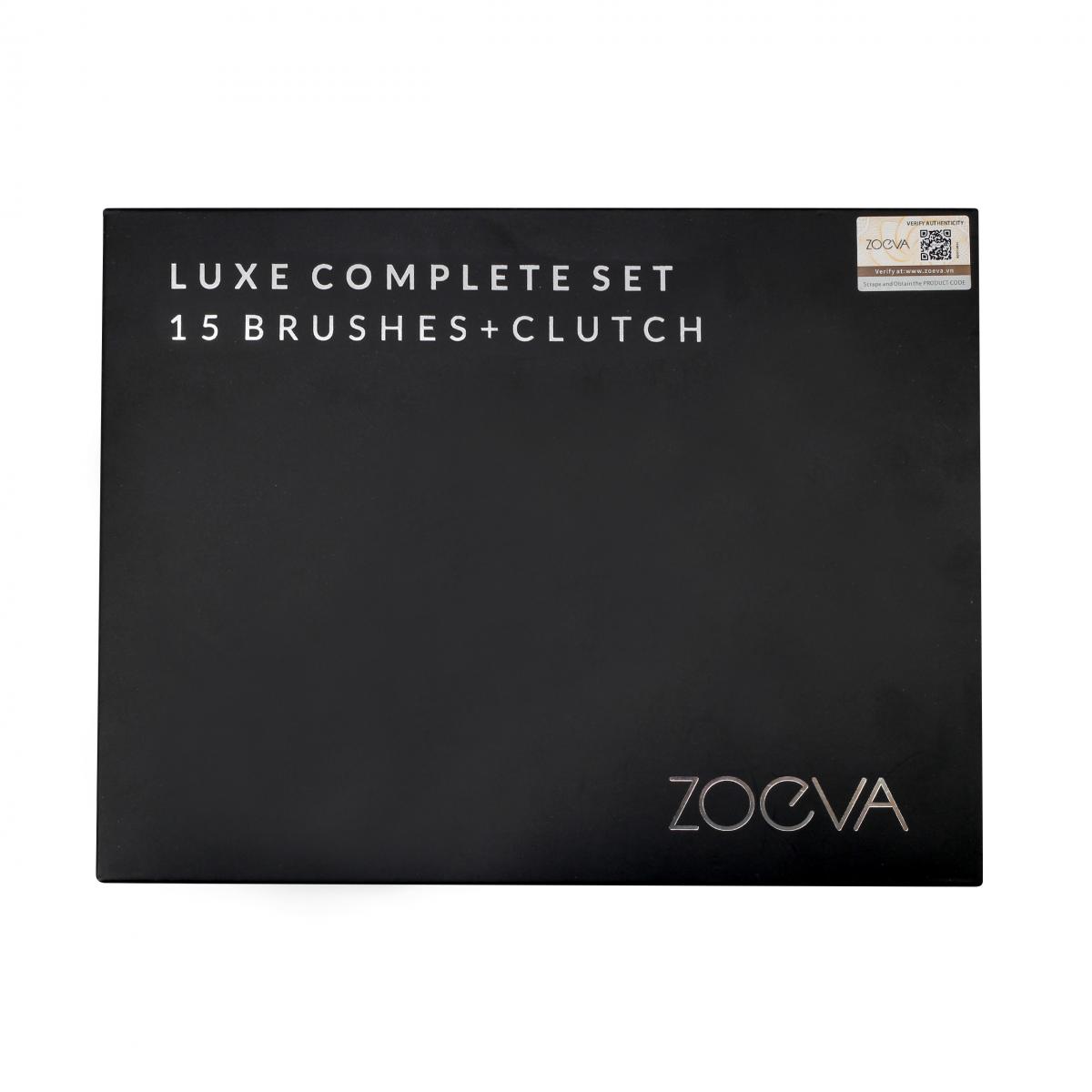 Bộ Cọ Trang Điểm Chuyên Nghiệp Cao Cấp 15 Cây ZOEVA Luxe Complete 15 0140